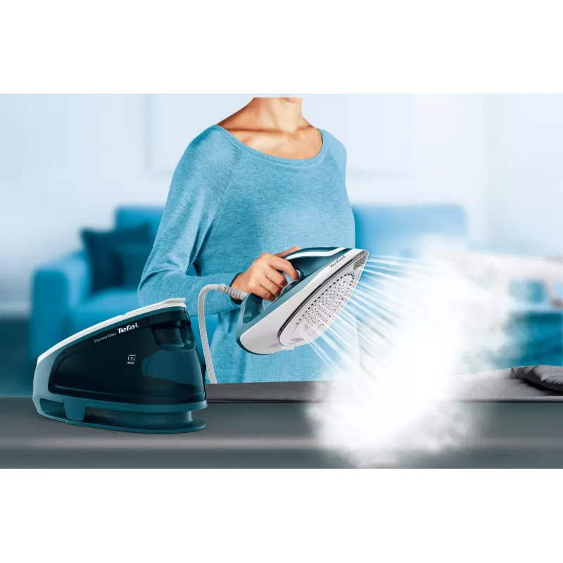 Tefal Express Easy SV6131 2200 W 1,7 L Balta, Mėlyna