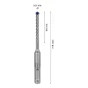 Grąžtas Bosch SDS plus-7X 5,5 mm 115 mm