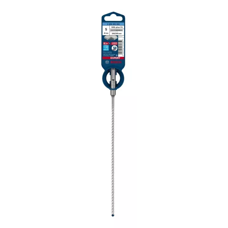 Grąžtas Bosch SDS plus-7X 5 mm 265 mm