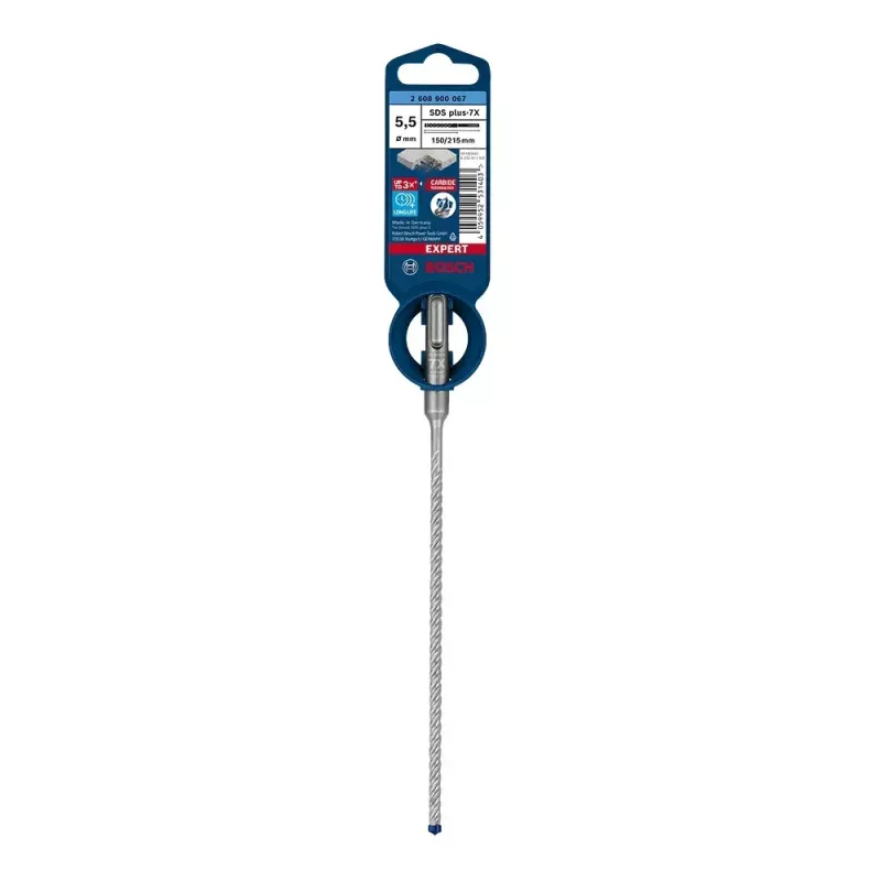 Grąžtas Bosch SDS plus-7X 5.5 mm 215 mm