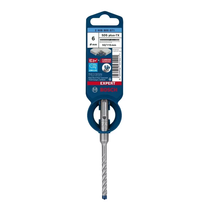 Grąžtas Bosch SDS plus-7X 6mm 115mm