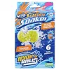 Vandens balionai HASBRO Nerf Super Soaker Hydro Balls — įmontuota vandens talpa, 6 vnt., plastikiniai, mėlyni/geltoni, amžius 6+