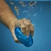 Vandens balionai HASBRO Nerf Super Soaker Hydro Balls — įmontuota vandens talpa, 6 vnt., plastikiniai, mėlyni/geltoni, amžius 6+