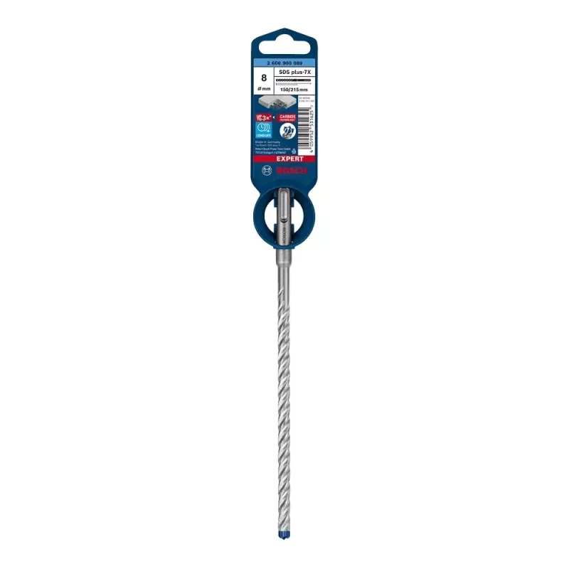 Grąžtas Bosch SDS plus-7X 8mm 215mm