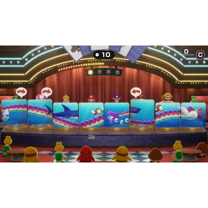 Nintendo Super Mario Party Jamboree, Nintendo Switch, kelių žaidėjų režimas, E (Visiems), fizinė laikmena
