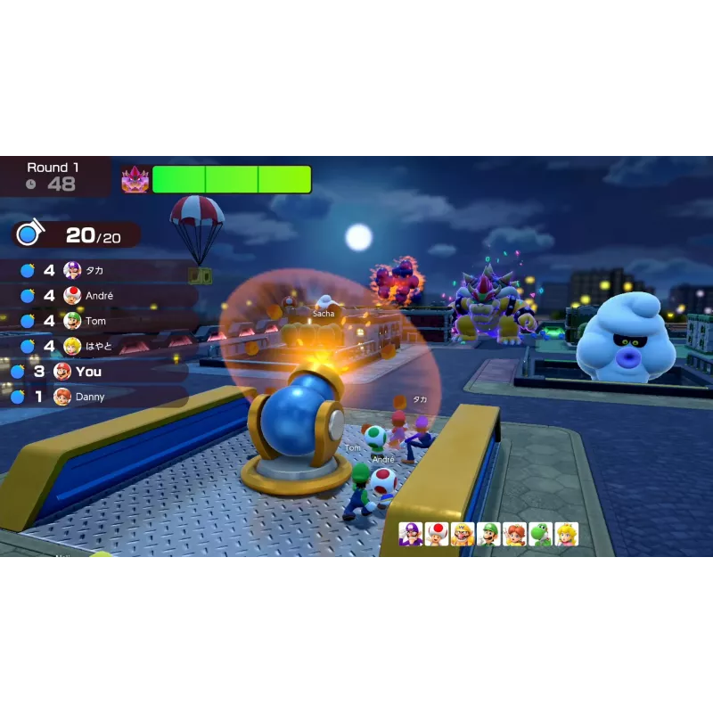Nintendo Super Mario Party Jamboree, Nintendo Switch, kelių žaidėjų režimas, E (Visiems), fizinė laikmena