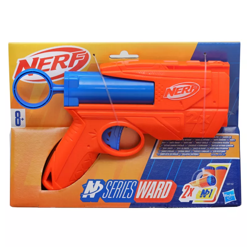 Nerf N Series Ward, Žaislinis blasteris, 8 m., 99 m., 174 g