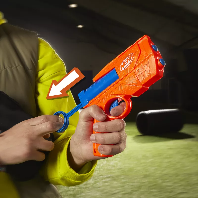 Nerf N Series Ward, Žaislinis blasteris, 8 m., 99 m., 174 g
