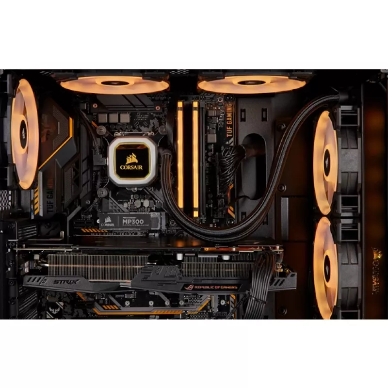 CORSAIR atmintis 32 GB DDR4 3200 MHz 2x16 GB C16 - juoda