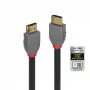 Lindy 1 m itin didelės spartos HDMI laidas, Anthra linija, 1 m, HDMI A tipo (standartinis), HDMI A tipo (standartinis), 3D, 48 Gbit/s, juodas