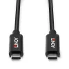 Lindy 5 m aktyvus USB 3.2 Gen 2 C/C laidas, 5 m, USB C, USB C, USB 3.2 Gen 2 (3.1 Gen 2), 10 Gbit/s, juodas