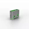 Lindy USB prievado blokatorius (be rakto) - 10 vnt. pakuotė, spalvos kodas: Žalia