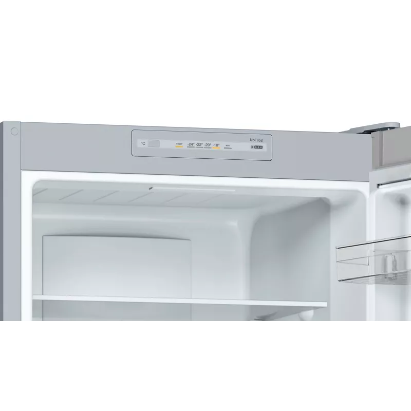 Bosch Serie 2 KGN33NLEB šaldytuvas-šaldiklis Pastatomas 282 L Nerūdijantis plienas