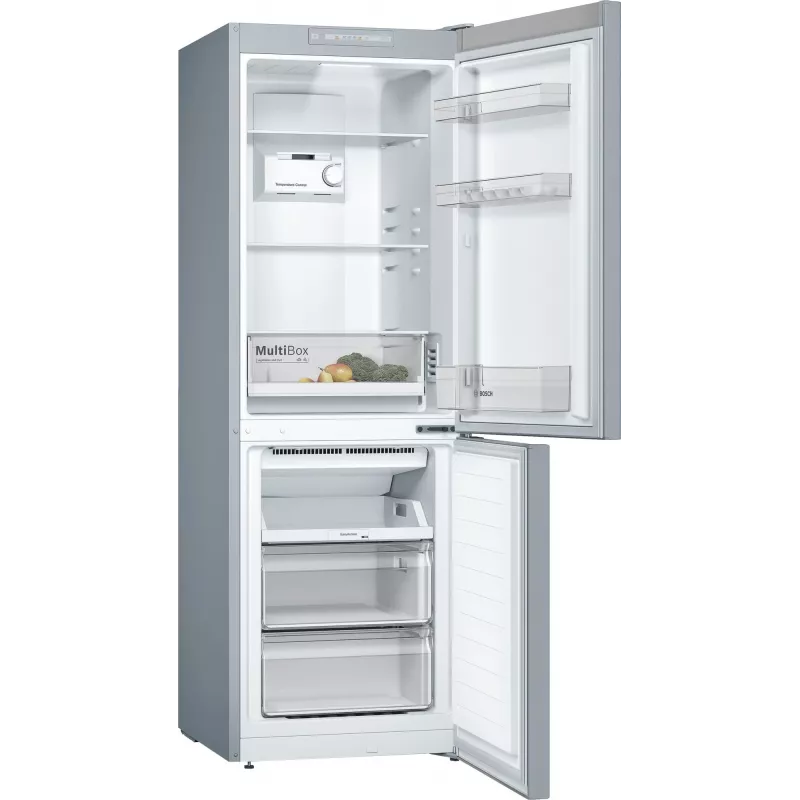 Bosch Serie 2 KGN33NLEB šaldytuvas-šaldiklis Pastatomas 282 L Nerūdijantis plienas