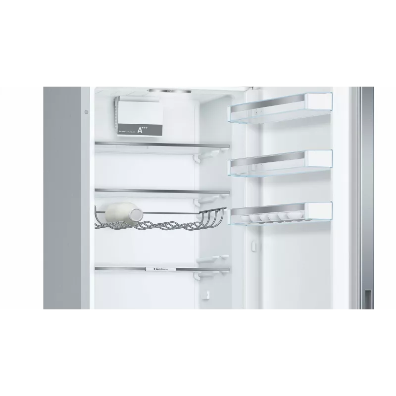 Bosch Serie 6 KGE39ALCA šaldytuvas-šaldiklis, laisvai pastatomas, 343 L, nerūdijantis plienas