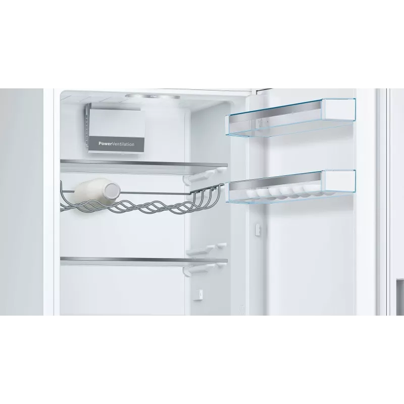 Bosch Serie 6 KGE36AWCA šaldytuvas-šaldiklis Laisvai pastatomas 308 L Balta