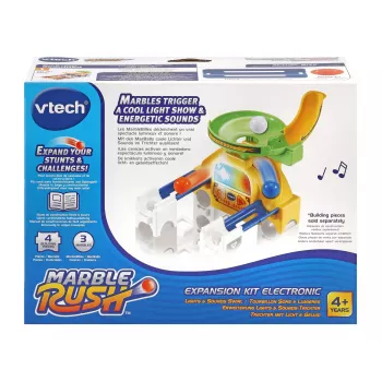 VTech Marble Rush - išplėtimo rinkinys elektroninis - piltuvėlis, nuo 4 metų, garsinis, AA, plastikinis, įvairiaspalvis