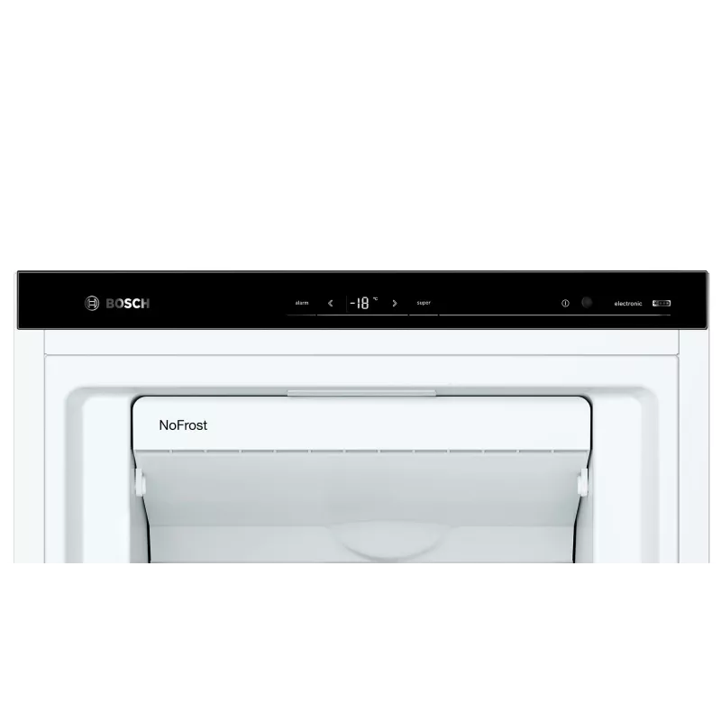Bosch Serie 6 GSN51DWDP šaldiklis Vertikalus šaldiklis Laisvai stovintis 290 L Balta