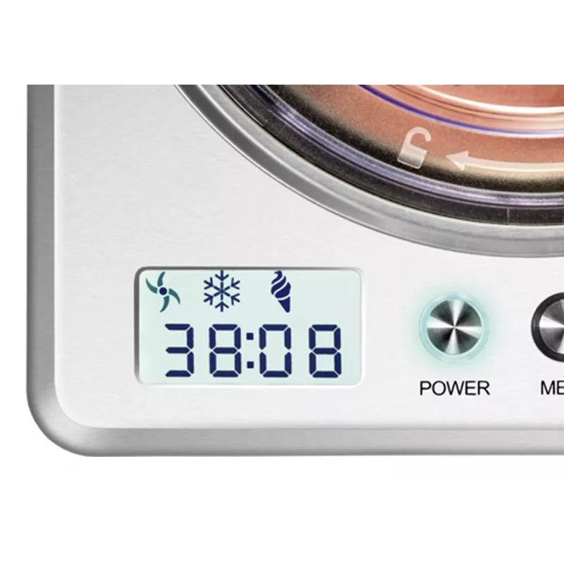 Unold 48872 ledų gaminimo aparatas Kompresorinis ledų gaminimo aparatas 2 L 180 W Nerūdijantis plienas