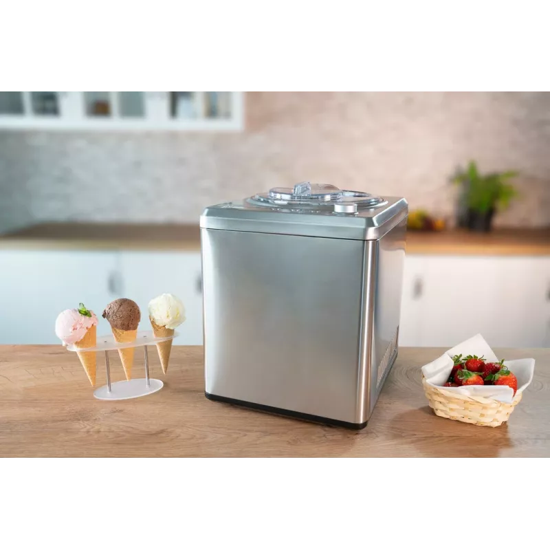 Unold 48872 ledų gaminimo aparatas Kompresorinis ledų gaminimo aparatas 2 L 180 W Nerūdijantis plienas