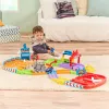 Žaislinis RC automobilių lenktynių takelis VTech Tut Tut Baby Flitzer – interaktyvus stumiamo ir važiuojamo transporto priemonių rinkinys
