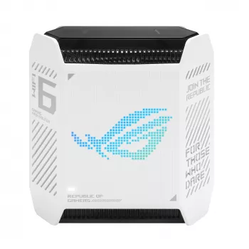 ASUS ROG Rapture GT6 Tri-band (2.4 GHz / 5 GHz / 5 GHz) Wi-Fi 6 (802.11ax) Balta 4 vidinės
