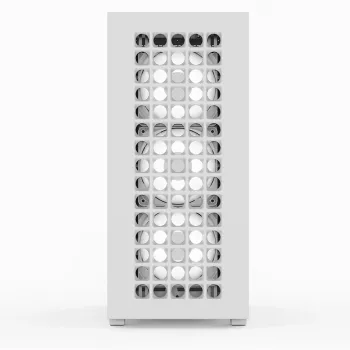 Aerocool D502A Midi Tower baltas