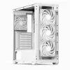 Aerocool D502A Midi Tower baltas