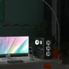 Aerocool D502A Midi Tower baltas