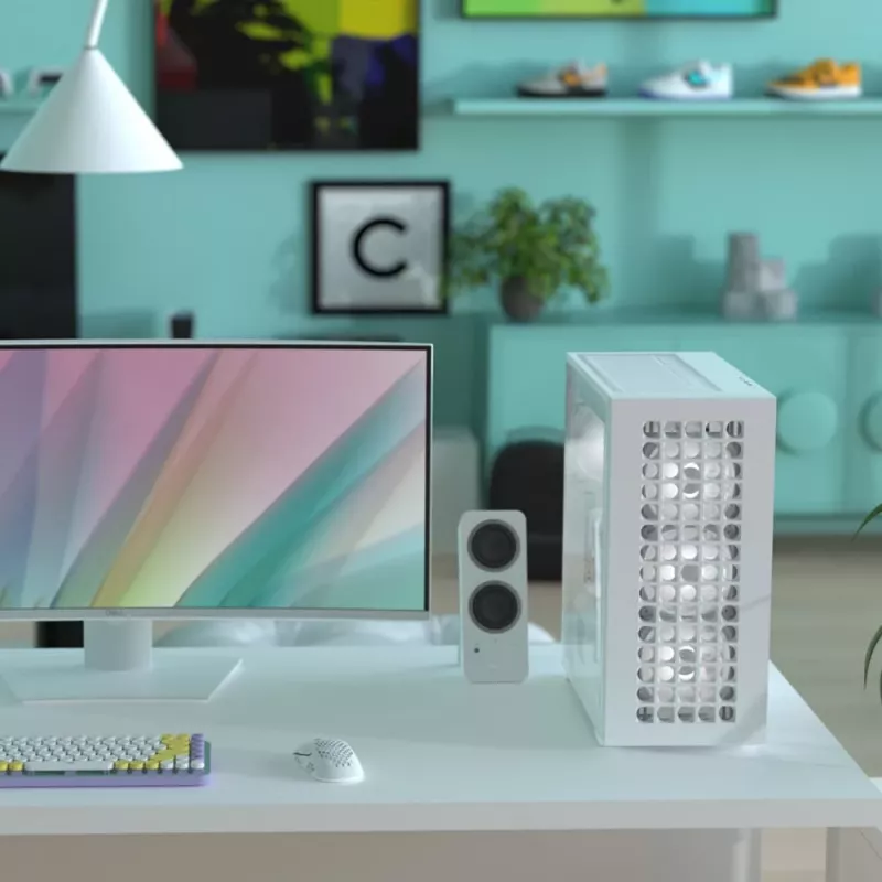 Aerocool D502A Midi Tower juodas
