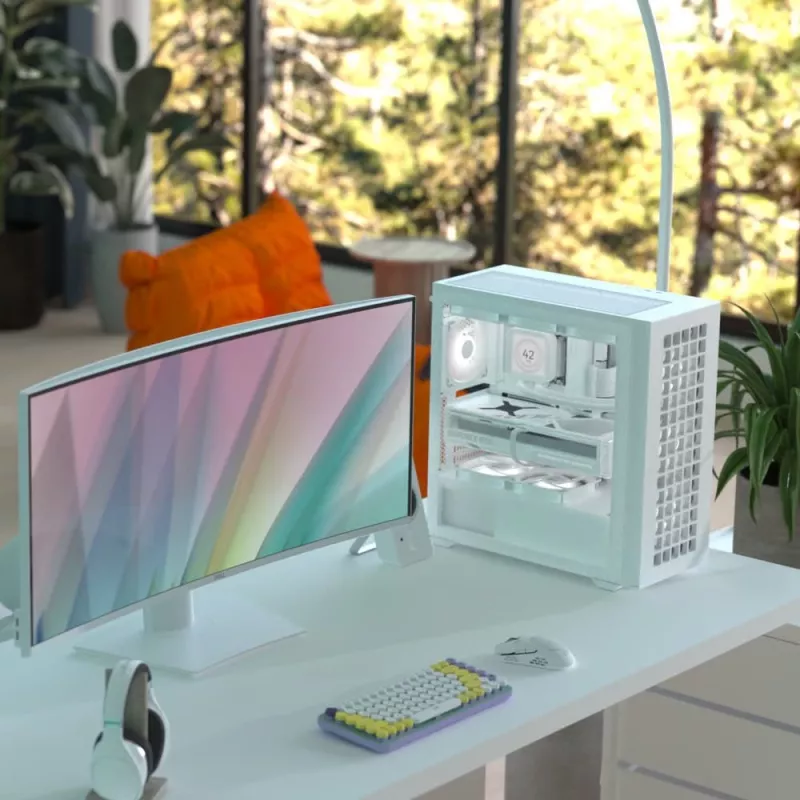 Aerocool D502A Midi Tower juodas