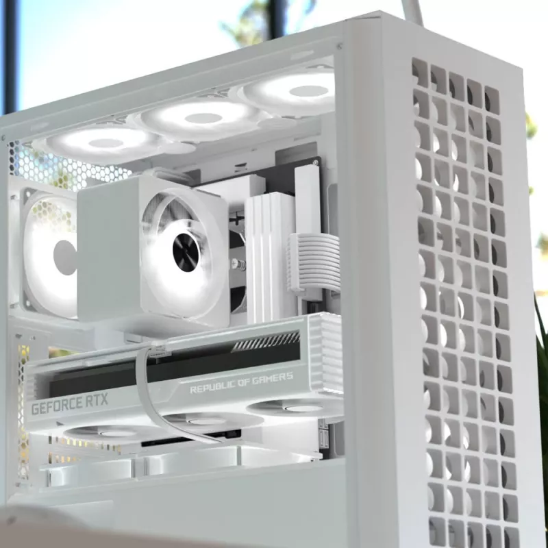 Aerocool D502A Midi Tower juodas
