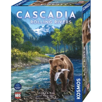 Kosmos Cascadia Rolling Rivers 30 min Stalo žaidimas Strategija