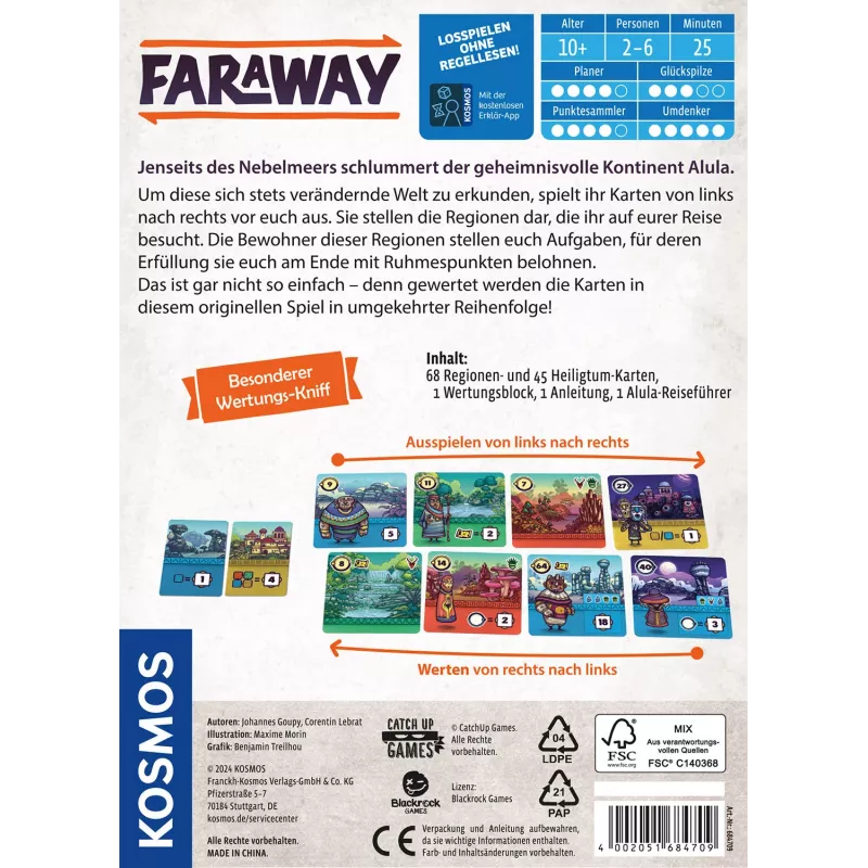 Kosmos Faraway 25 min. stalo žaidimas