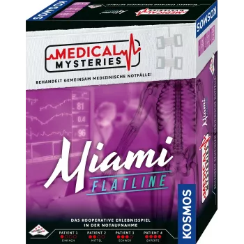 Kosmos Medical Mysteries - Miami Flatline 60 min Stalo žaidimas Išskaičiavimas