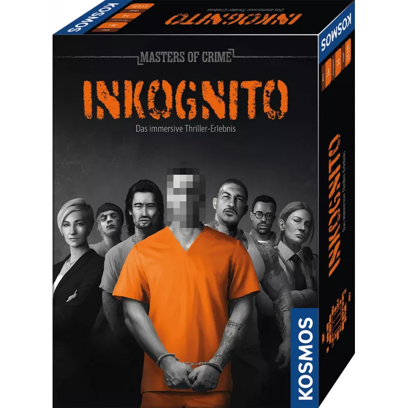 Kosmos Masters of Crime - Inkognito 150 min stalo žaidimas Detektyvas