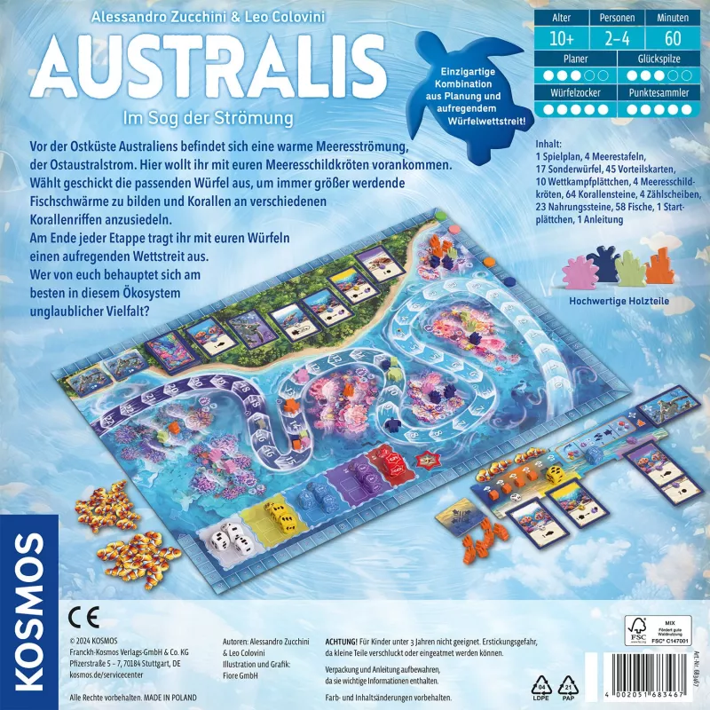 Kosmos Australis stalo žaidimas