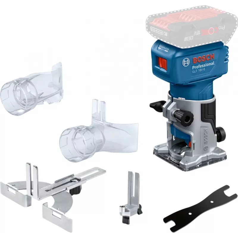 Bosch GLF 18V-8 juoda, mėlyna 30000 aps./min.