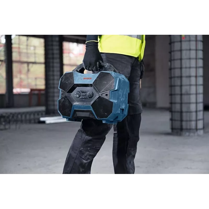Bosch GPB 18V-6 C Professional 2.1 nešiojamoji garsiakalbių sistema Mėlyna 24 W