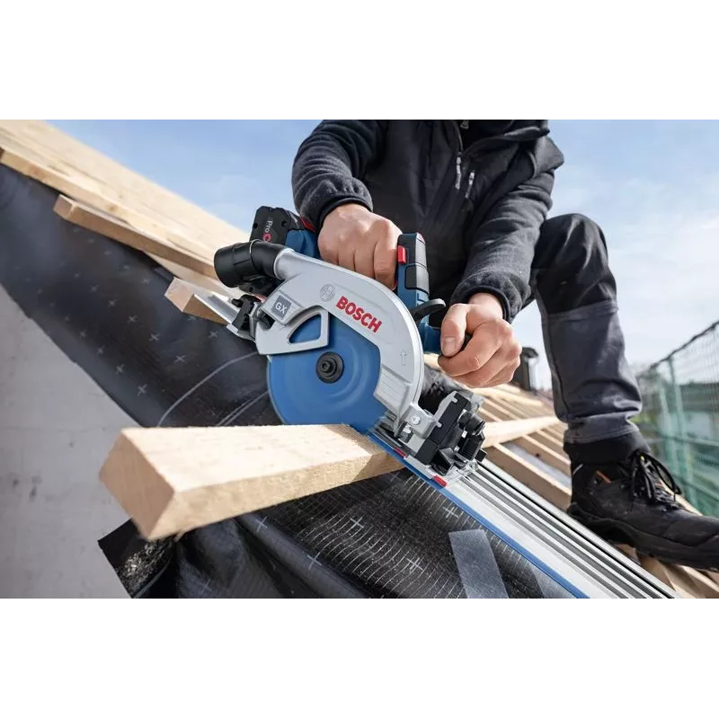 Bosch GKS 18V-57-2 GX 16,5 cm Juoda, Mėlyna 5000 RPM