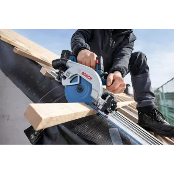 Bosch GKS 18V-57-2 GX 16,5 cm Juoda, Mėlyna 5000 aps./min.