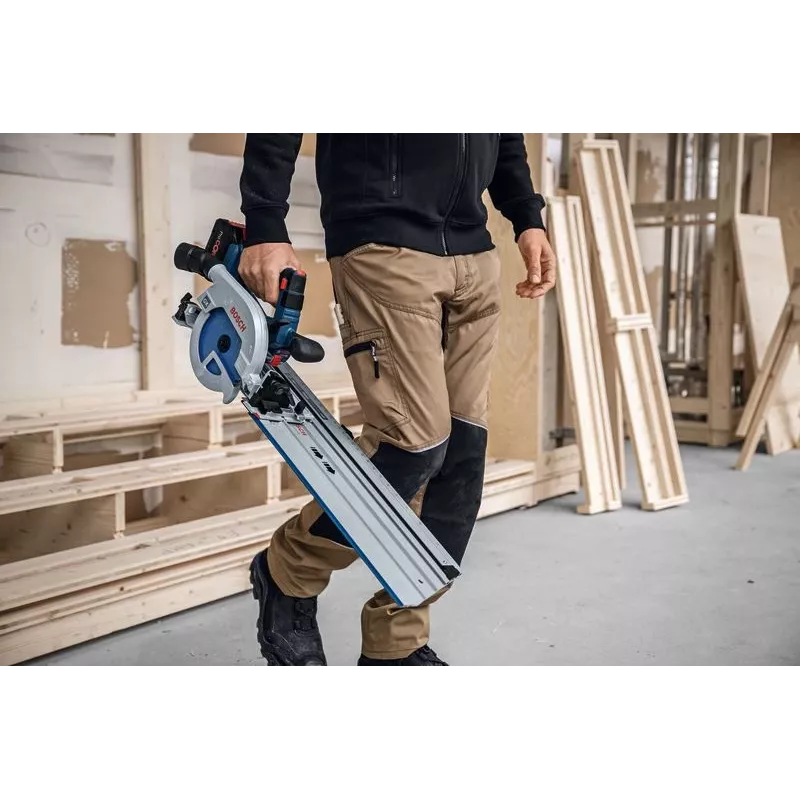 Bosch GKS 18V-57-2 GX 16,5 cm Juoda, Mėlyna 5000 aps./min.