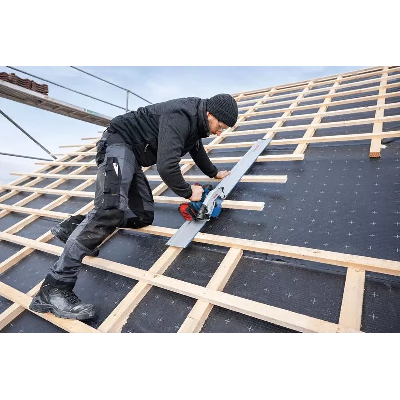 Bosch GKS 18V-57-2 GX 16,5 cm Juoda, Mėlyna 5000 aps./min.