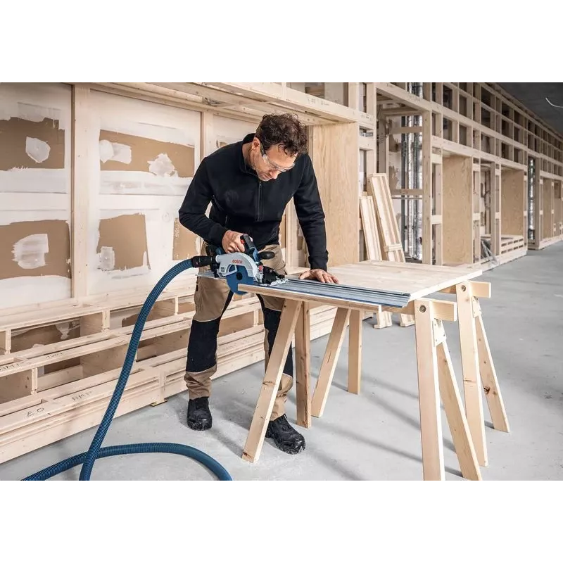 Bosch GKS 18V-57-2 GX 16,5 cm Juoda, Mėlyna 5000 aps./min.
