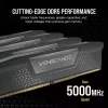 CORSAIR atmintinė 64GB - DDR5 (2x32gb) DRAM 6600mt/s CL32 atminties rinkinys - juoda Vengeance