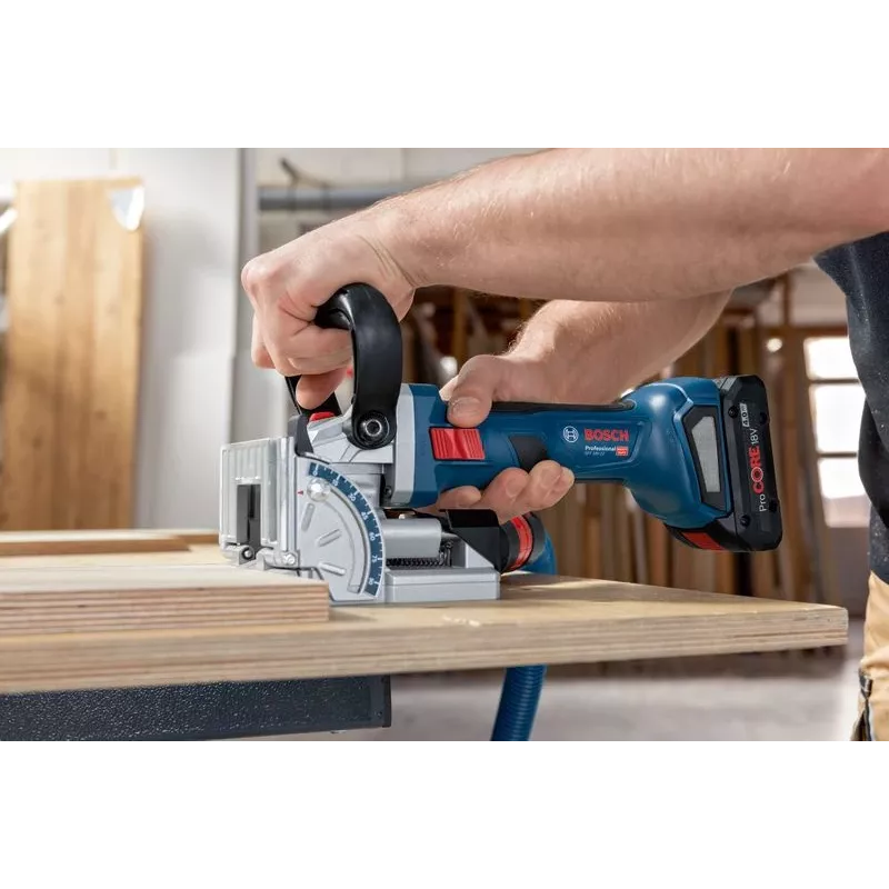 Bosch GFF 18V-22 Professional kampinis rankinis šlifuoklis 11000 aps./min Juoda, Mėlyna