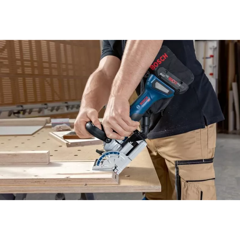 Bosch GFF 18V-22 Professional kampinis rankinis šlifuoklis 11000 aps./min Juoda, Mėlyna