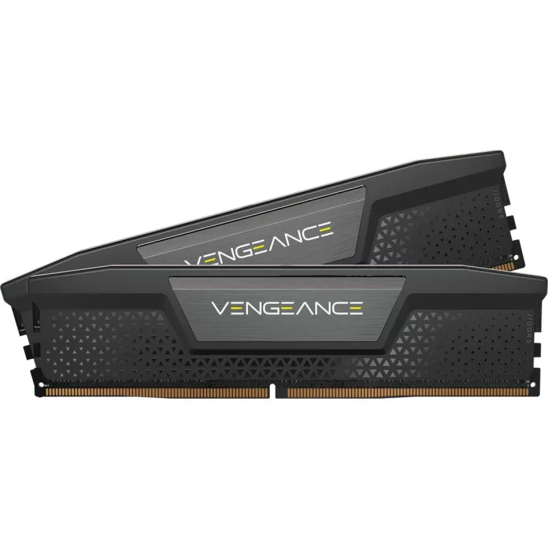 CORSAIR atmintinė 64 GB - DDR5 (4x16 GB) DRAM 6400 MT/s CL32 atminties rinkinys - juoda Vengeance