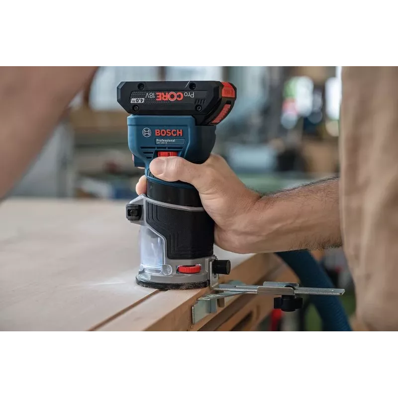 Bosch GKF 18V-8 juoda, mėlyna 30000 aps./min.