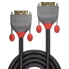 Lindy 10m DVI-D Dual Link kabelis, Anthra Line, 10 m, DVI-D, DVI-D, kištukas, kištukas, juodas